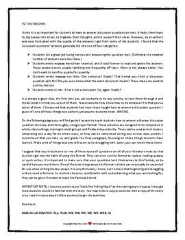 Image result for How to Answer Discussion Questions