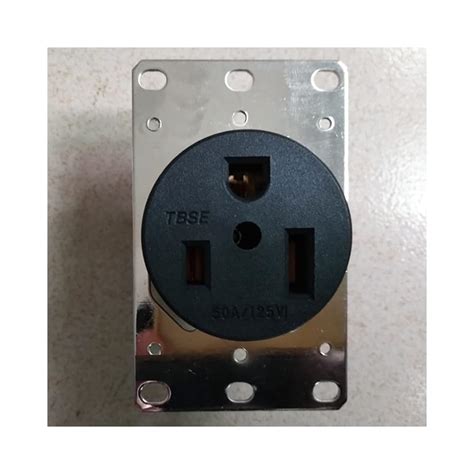 50 Amps 250V Flush Mounting Power Outlet, NEMA 6-50R | Ubuy India
