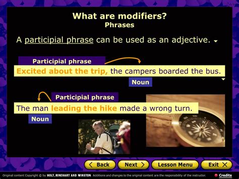 Image result for Adjectives as Modifiers