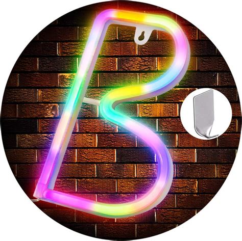Buy Light Up Letters Neon Signs, Colorful Marquee Letter Lights Wall ...