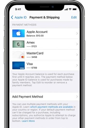 Method to Change, Add or Remover Apple ID Payment on iOS 14