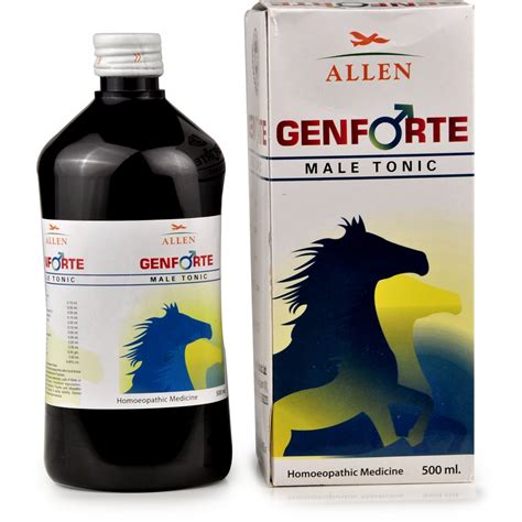 BUY Allen Genforte Male Tonic 500ml DISCOUNT 55% OFF CoD | Homeonherbs