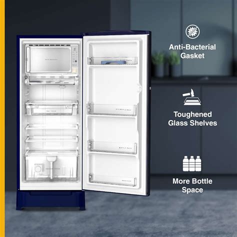 Whirlpool 236 L Direct Cool Single Door 5 Star Refrigerator with Base ...
