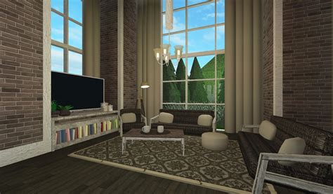 living room ideas bloxburg cheap