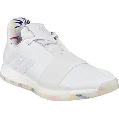 Buy Adidas Men's Harden Vol. 3 White/Mesh Basketball Shoes 9.5 M US 9.5 ...
