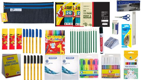 Stationery List for School 的图像结果