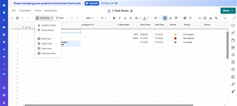 Image result for Using Smartsheet for Project Management