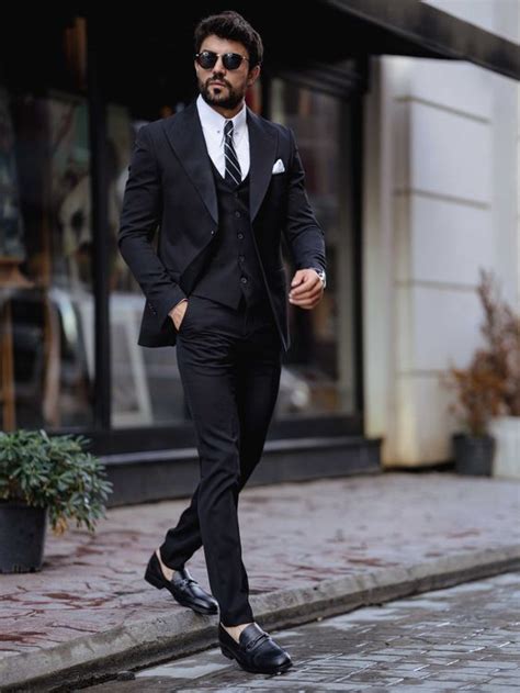 Black Men Dress Suits 的图像结果