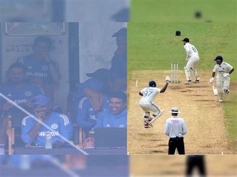 Sarfaraz Khans Run-Out Mishap With Pant Sparks Laughter And Leaves ...