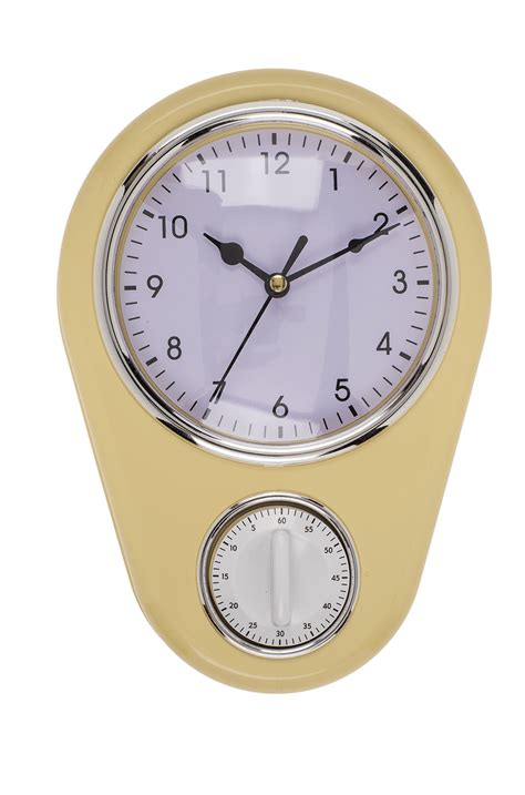 Image result for Retro Kitchen Clock with Timer