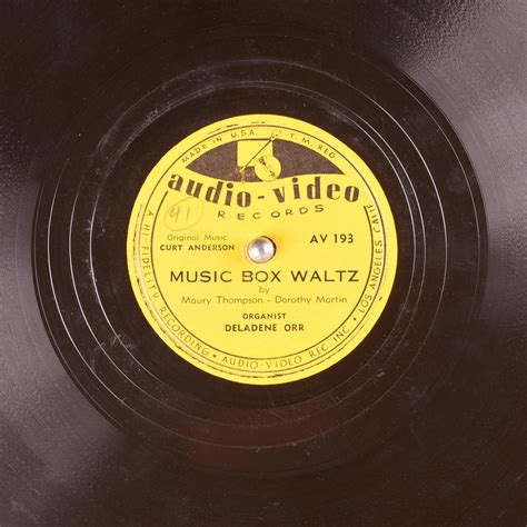 MUSIC BOX WALTZ : DELADENE ORR : Free Download, Borrow, and Streaming ...