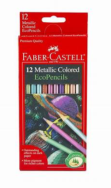 faber castell malvorlagen 12 count metallic colored eco pencils by faber castell faber castell malvorlagen 12 count metallic colored eco pencils by faber castell