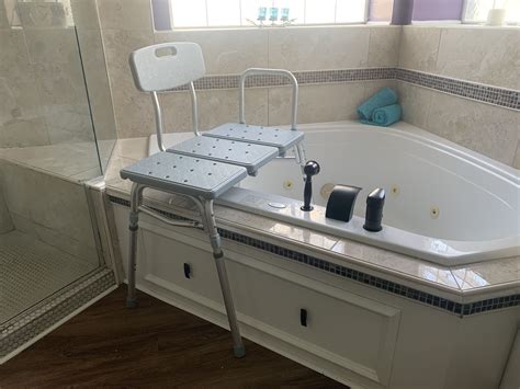 Extra Tall Tub Transfer Bench | For Deep Tubs – AskSAMIE: Answers for ...