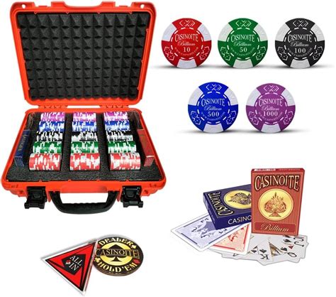 casinoite Billium Clay Poker Chips Set 300 For Teen : Amazon.in: Toys ...