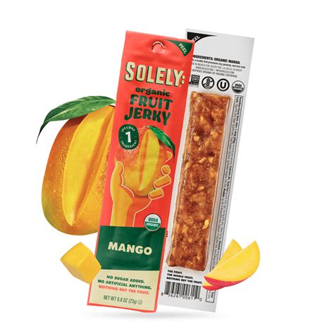 Organic Mango Fruit Jerky – Solely