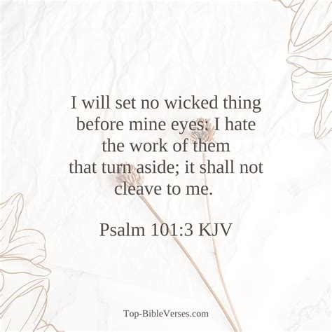 Psalm 101:3 Bible Verse DP Images | I Will Set No Wicked Thing before ...
