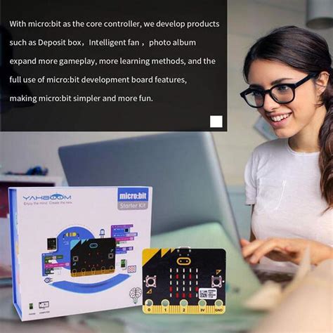 ⚡️Buy Max Yahboom BBC Micro:bit Starter Learning DIY Kit Not Included ...