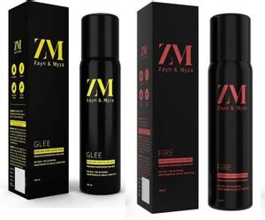 ZAYN & MYZA GLEE&FIRE NO ALCOHOLIC 100% VEGETARIAN HALAL CERTIFIED 240 ...