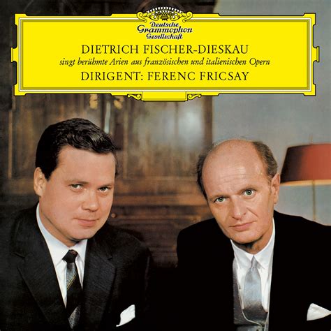 Dietrich Fischer-Dieskau - Discography | Deutsche Grammophon