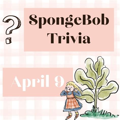 SpongeBob Trivia – The Cozy Corner Official Site
