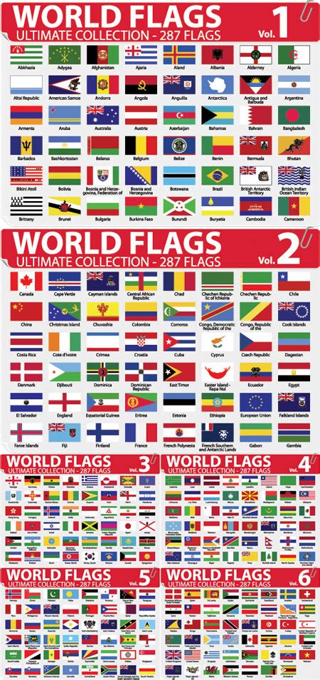 257 Flags of the World 的图像结果