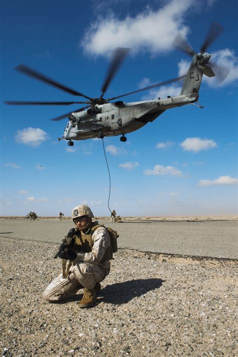 Marine Corps Night Helicopter