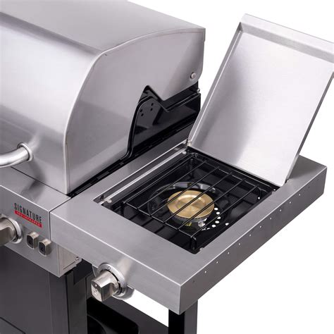 Char-Broil 463342420 Signature TRU-Infrared 3-Burner Cart Style Dual ...