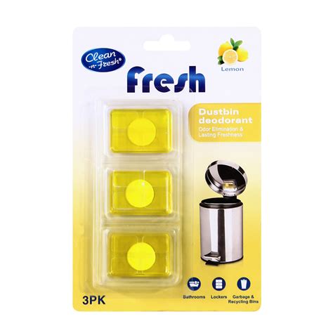 Trash Can Deodorizer – 3 Pack (5g Each) | Odor Eliminator & Long ...