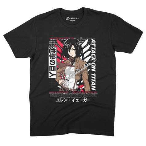 Attack on Titan T-Shirt - Survey Corps' Iconic Graphic Tee | Premium ...