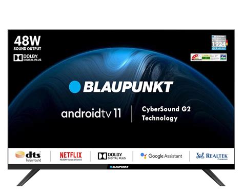 Blaupunkt 101 cm (40 inches) Cyber Sound G2 Series Full HD LED Google ...