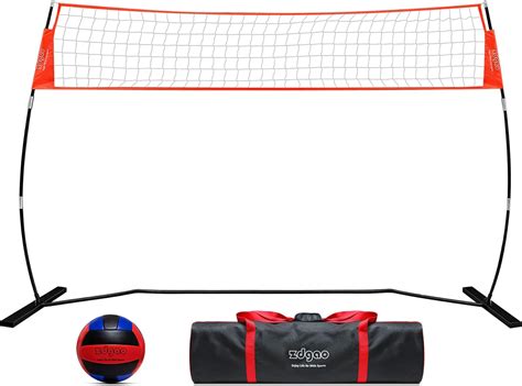 Amazon.com : 12FT Freestanding Volleyball Training Net for Indoor ...
