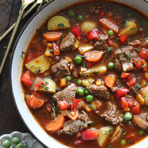 Vegetable Beef Stew Instant Pot Vegetable Beef Soup