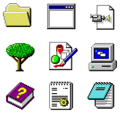 Windows 95 Folder Icon