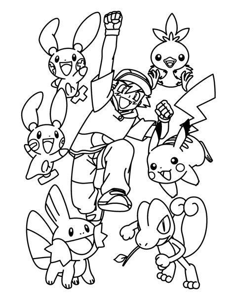 Pokemon Printable Coloring Pages