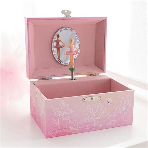 Music Box Ballerina Tattoos Pink Poppy Ballet Medium Musical Jewellery