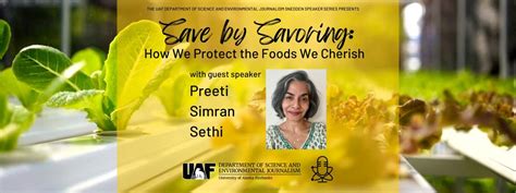 Snedden Guest Lecture: Save by Savoring: How We Protect the Foods We ...