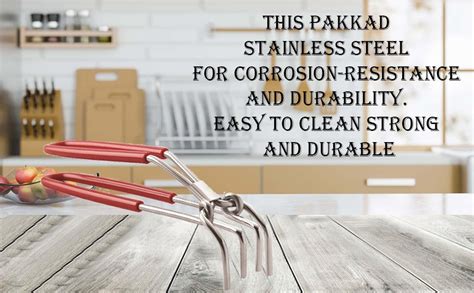 Buy ANLYF Pakkad for Kitchen | Hot Pot Utensil Gripper | Pot Lifter ...