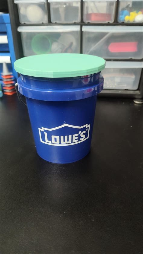 lid for mini Lowes bucket - 3D model by gabrielfife on Thangs