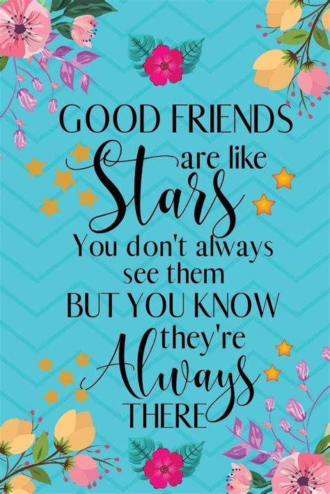 Good Friends Are Like Stars
