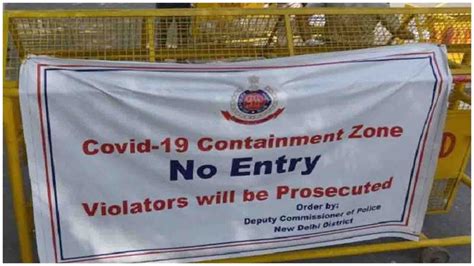 Remapping of containment zones in Delhi while 190 crores for North East