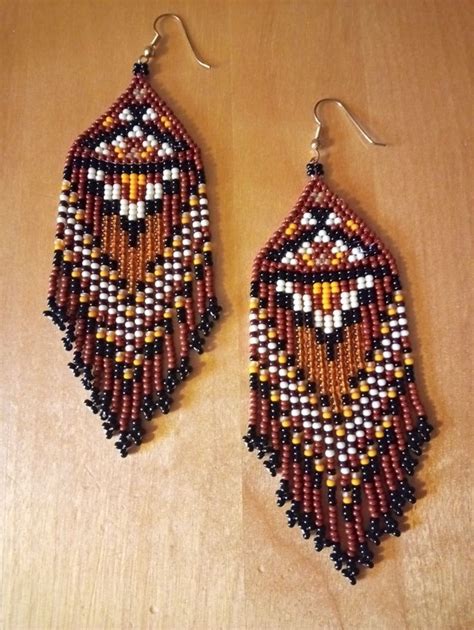 Image result for Seed Bead Earring Projects Tutorial