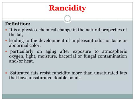 Chemistry of lipids | PPTX