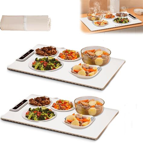 Amazon.com: 5 in One Heat Warming Tray, Travel Roll Up Heating Tray ...