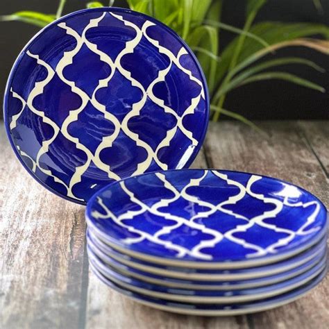 Buy Ceramic Quarter Plates Online | Stylish Plate Sets