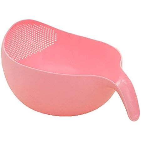 DDecora Multi Color Water Strainer or Washer Bowl for Rice Vegetable ...