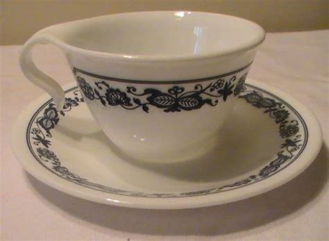 Buy Corning Corelle Blue Onion (Old Town Blue) Hook Handle Cup - Four ...