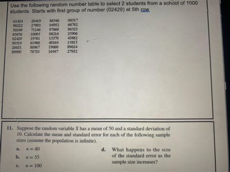 Image result for How to Use a Random Number Table