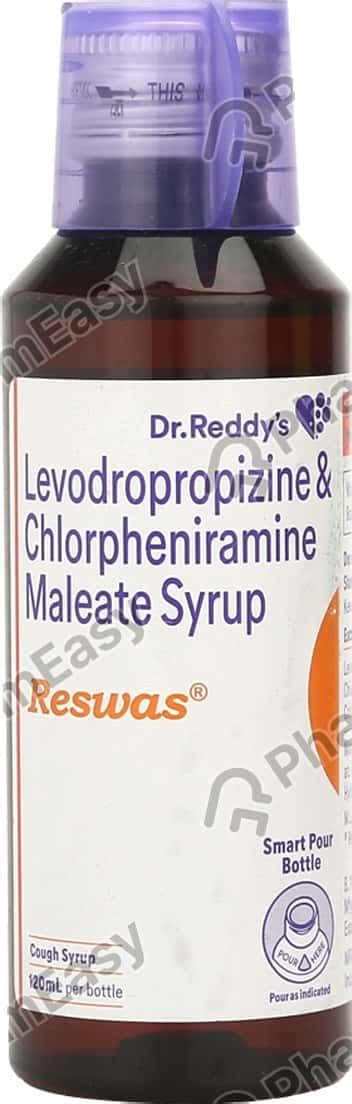 Reswas Cough Syrup 120ml: Uses, Side Effects, Price & Dosage | PharmEasy