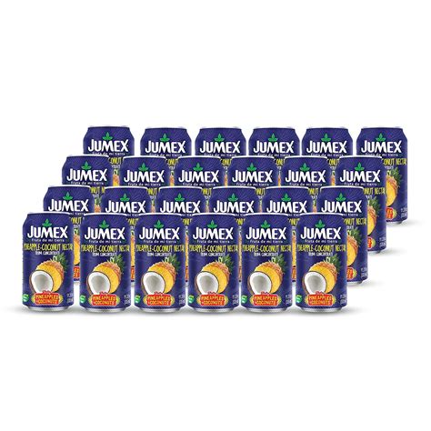 Jumex Pineapple-Coconut Nectar 11.3 Fl Oz Cans (Pack of 24) | BPA-Free ...