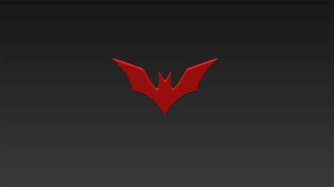 Descargar archivo STL Logotipo de Batman Beyond • Objeto imprimible en ...